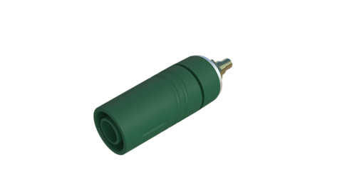 Hirschmann SKS 972358704 | SAB 2640 LK Au Buchse 4mm grün