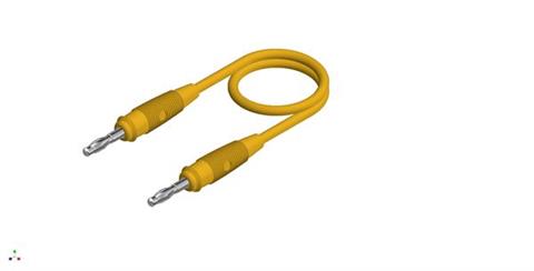 Hirschmann SKS 973388103 | SML 100/1 Messleitung 4mm gelb