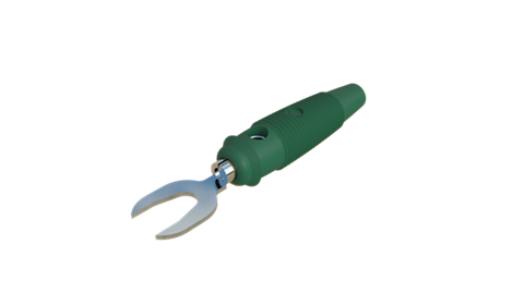 Hirschmann SKS 930584104 | KB 2 Stecker 4mm grün