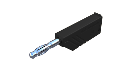 Hirschmann SKS 934100100 | LAS N WS Stecker 4mm schwarz