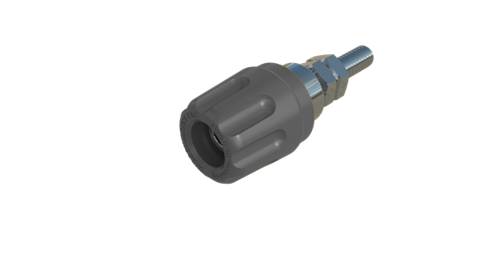 Hirschmann SKS 930099106 | PK 10 A Buchse 4mm grau