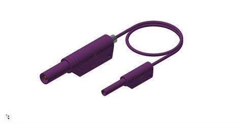 Hirschmann SKS 975163109 | MAL S WS 2-4 100/1 Messleitung 2mm violett