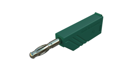 Hirschmann SKS 934100704 | LAS N WS Au Stecker 4mm grün