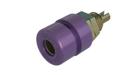 Hirschmann SKS 930166709 | BIL 30 Au Buchse 4mm violett