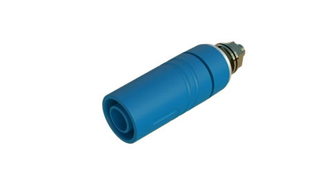 Hirschmann SKS 972357702 | SAB 2600 G M4 Au Buchse 4mm blau