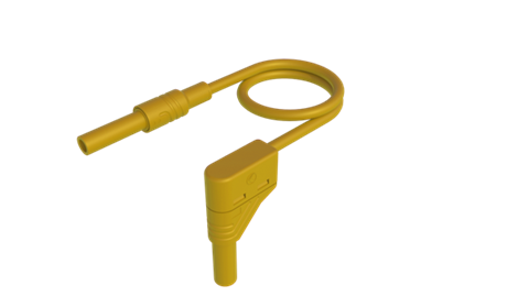 Hirschmann SKS 934048103 | MAL S WG-B 100/2,5 Messleitung 4mm gelb