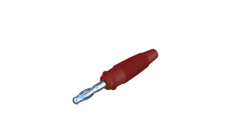 Hirschmann SKS 972518101 | LAS 30 Stecker 4mm rot