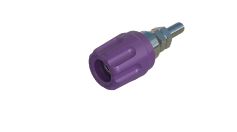 Hirschmann SKS 930099109 | PK 10 A Buchse 4mm violett