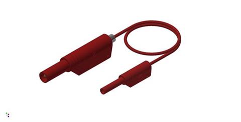 Hirschmann SKS 975163101 | MAL S WS 2-4 100/1 Messleitung 2mm rot