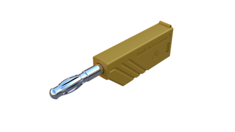 Hirschmann SKS 934100103 | LAS N WS Stecker 4mm gelb