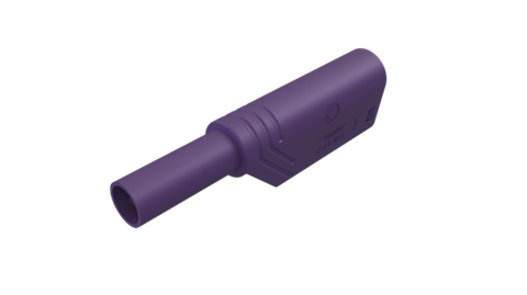 Hirschmann SKS 934099109 | LAS S WS Stecker 4mm violett