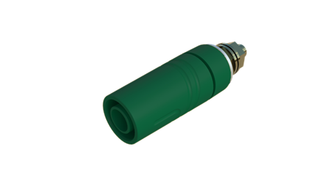 Hirschmann SKS 972357704 | SAB 2600 G M4 Au Buchse 4mm grün