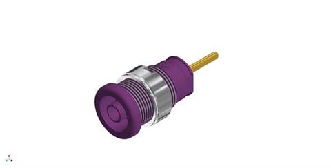 Hirschmann SKS 972359109 | SEB 2630 S1,9 Buchse 4mm violett