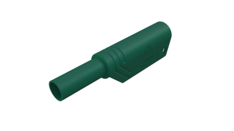 Hirschmann SKS 934099704 | LAS S WS Au Stecker 4mm grün