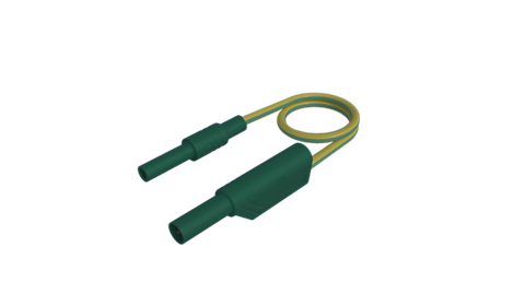 Hirschmann SKS 934042188 | MAL S WS-B 100/2,5 Messleitung 4mm gelb/grün