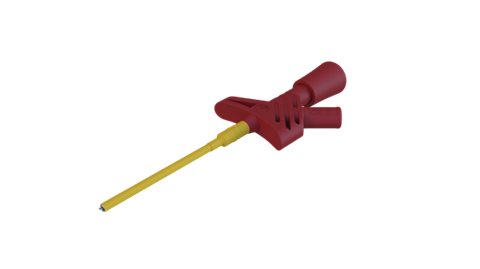 Hirschmann SKS 975106101 | KLEPS 1600 Klemmprüfspitze 2mm rot