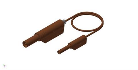 Hirschmann SKS 975163105 | MAL S WS 2-4 100/1 Messleitung 2mm braun