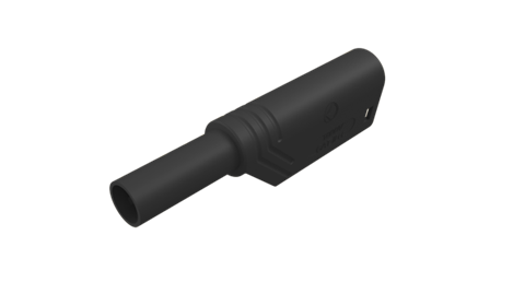 Hirschmann SKS 934099700 | LAS S WS Au Stecker 4mm schwarz