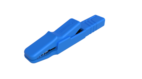 Hirschmann SKS 932146102 | AK 2 S Abgreifklemme 4mm blau