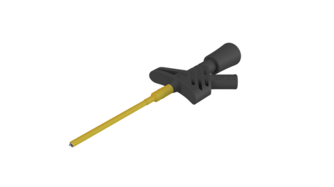 Hirschmann SKS 975106100 | KLEPS 1600 Klemmprüfspitze 2mm schwarz