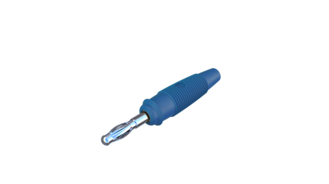 Hirschmann SKS 972518102 | LAS 30 Stecker 4mm blau