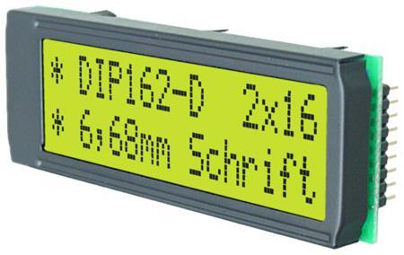 Display Visions EA DIP162-DHNLED | 2x16 DIP Textdisplay