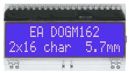 Display Visions EA DOGM162B-A | 2x16 DOG Characterdisplay