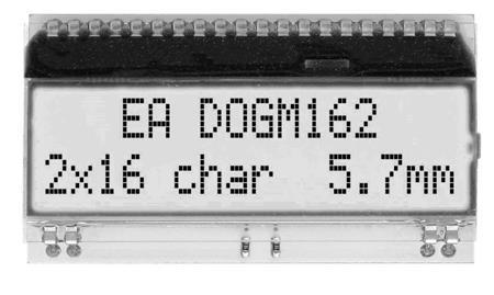 Display Visions EA DOGM162W-A | 2x16 DOG Characterdisplay