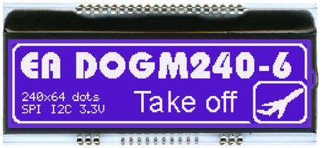 Display Visions EA DOGM240B-6 | 240x64 DOG Grafikdisplay
