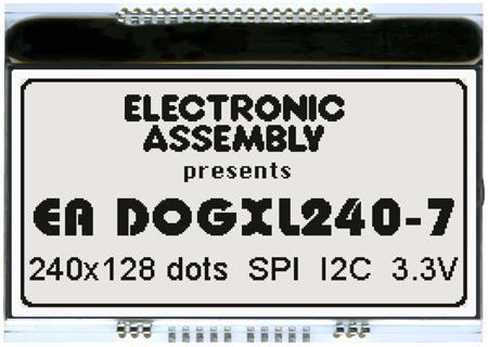 Display Visions EA DOGXL240N-7 | 240x128 DOG Grafikdisplay