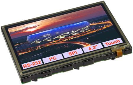 Display Visions EA EDIPTFT43-ATP | HMI 4,3" TFT mit Touch