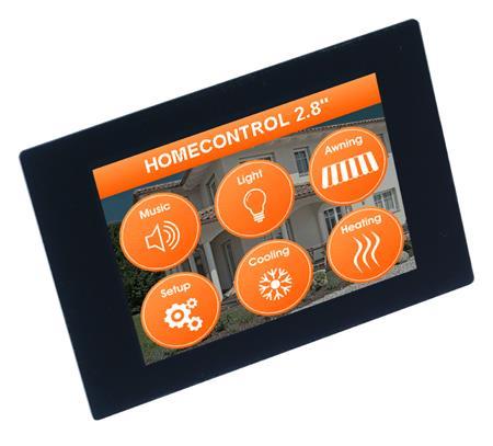 Display Visions EA uniTFTs028-ATC | 2,8" PCAP, Programmierbar