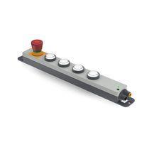 RAFI 1245030010000 | E-BOX XL IO-LINK, 5 Einbaustellen, mit Not-Halt