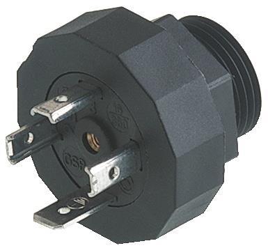 Hirschmann 931297006 | GSP 3 M20 Gerätestecker 3pol.+PE schwarz