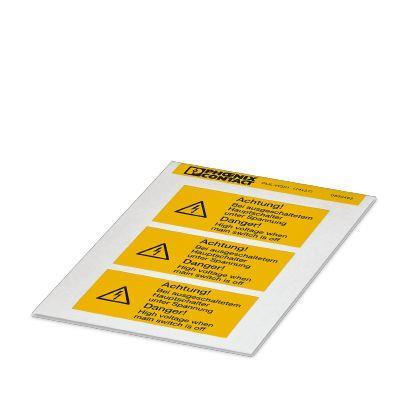 PHOENIX CONTACT 0830462 | Warnschild