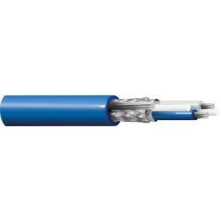 Belden Cable 9463NH.00500 | Blauer Schlauch, 1 Paar AWG 20 verzinntes Kupfer - Litze, Polyolefin (PO, PE, PP) Isolierung, Folie + Geflechtabschirmung, LSZH / FRNC Mantel,