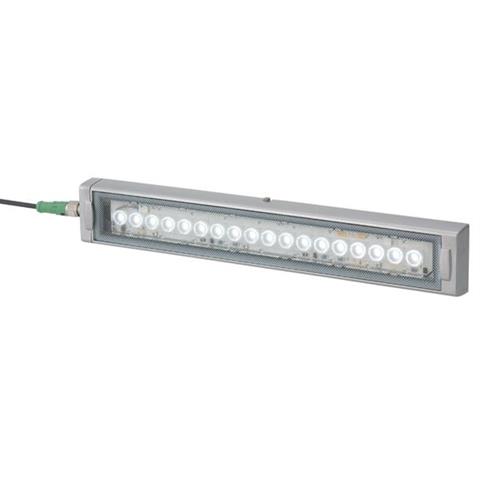 PATLITE CLK3C-24AG-CD | LED-Arbeitsleuchte, 24 VDC, Tageslicht, 6500 K, 300 mm, M12-Stecker, IP66G/67G/69K