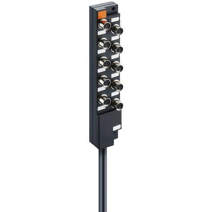 Lumberg Automation 65360 | ASBM 10/LED 3-346/15 M Miniatur-A/S-Verteiler, 15m