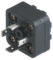 Hirschmann 933381100 | GSA-U 3075 SK Ventilsteckverbinder Bauform A