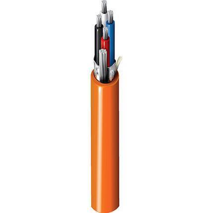 Belden Cable 1335A 0031000 | Feldbus, 2 Leiter 16AWG (7x24H) verzinntes Kupfer, PO-Isolierung, Gesamtabschirmung aus Beldfoil®+verzinntem Kupfergeflecht (65 %), orangefarbener PVC-Außenmantel, CM