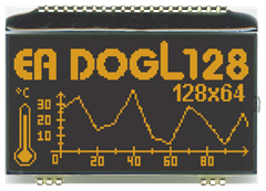 128x64 DOG Grafikdisplay [EA DOGL128S-6