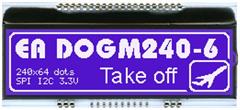 240x64 DOG Grafikdisplay [EA DOGM240B-6