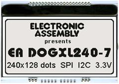 240x128 DOG Grafikdisplay [EA DOGXL240N-7