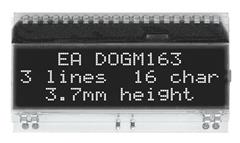 3x16 DOG Textdisplay [EA DOGM163S-A