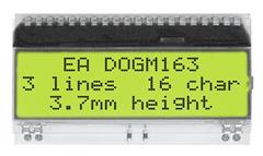 3x16 DOG Textdisplay [EA DOGM163E-A
