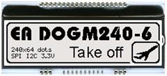 240x64 DOG Grafikdisplay [EA DOGM240N-6