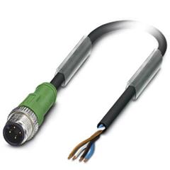 Sensor-Aktor-Kabel, 3m lang  [1668056, SAC-4P-M12MS/3,0-PUR
