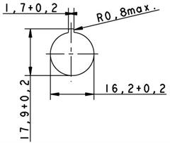 Leuchtvorsatz, Bund quadratisch [1.65.124.551/1505