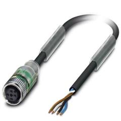 Sensor-Aktor-Kabel, 1,5m lang  [1694800, SAC-4P- 1,5-PUR/M12FS-2L