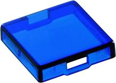 Kappe quadratisch, blau [5.49.275.036/1601